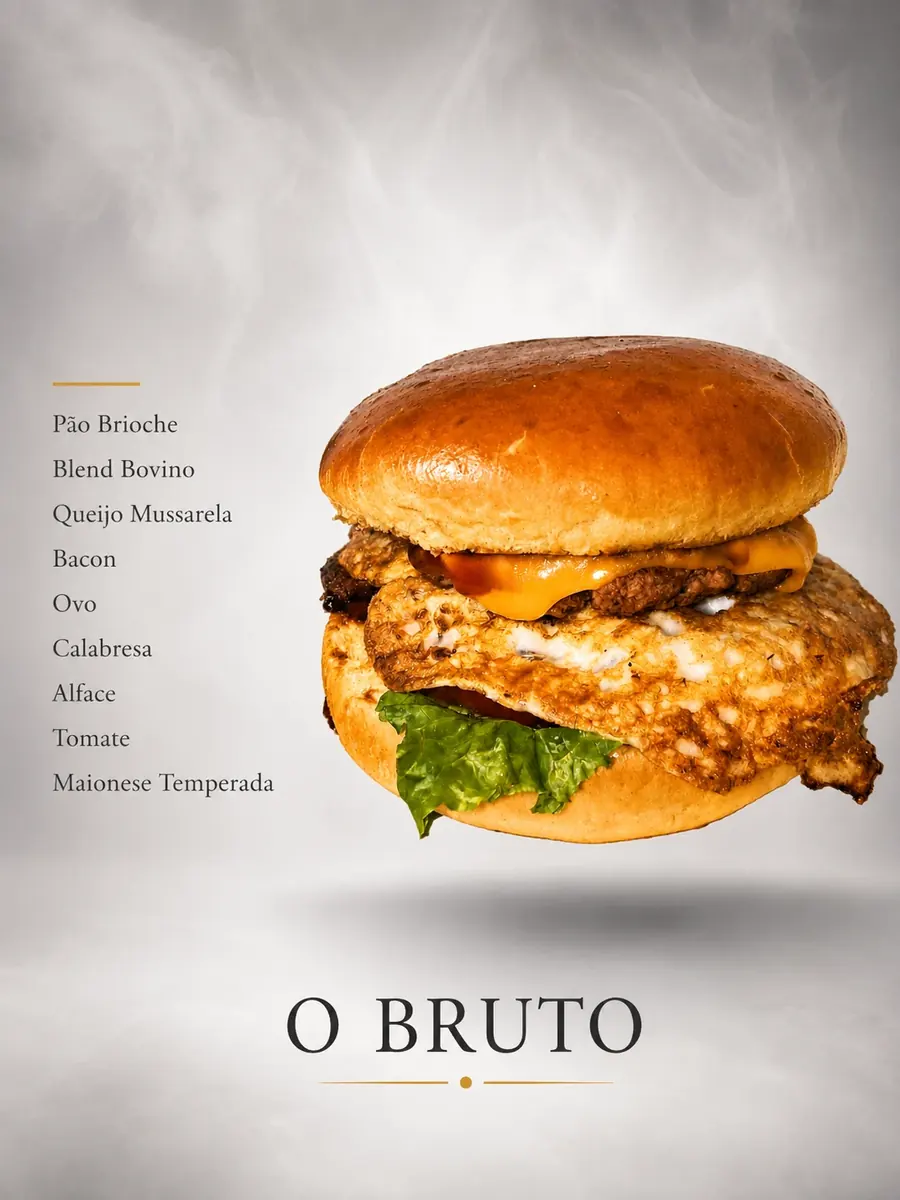 O Brabo, sanduíche artesanal da Aly Burger